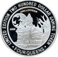 -200 Four Queens Halloween 2009 obv.